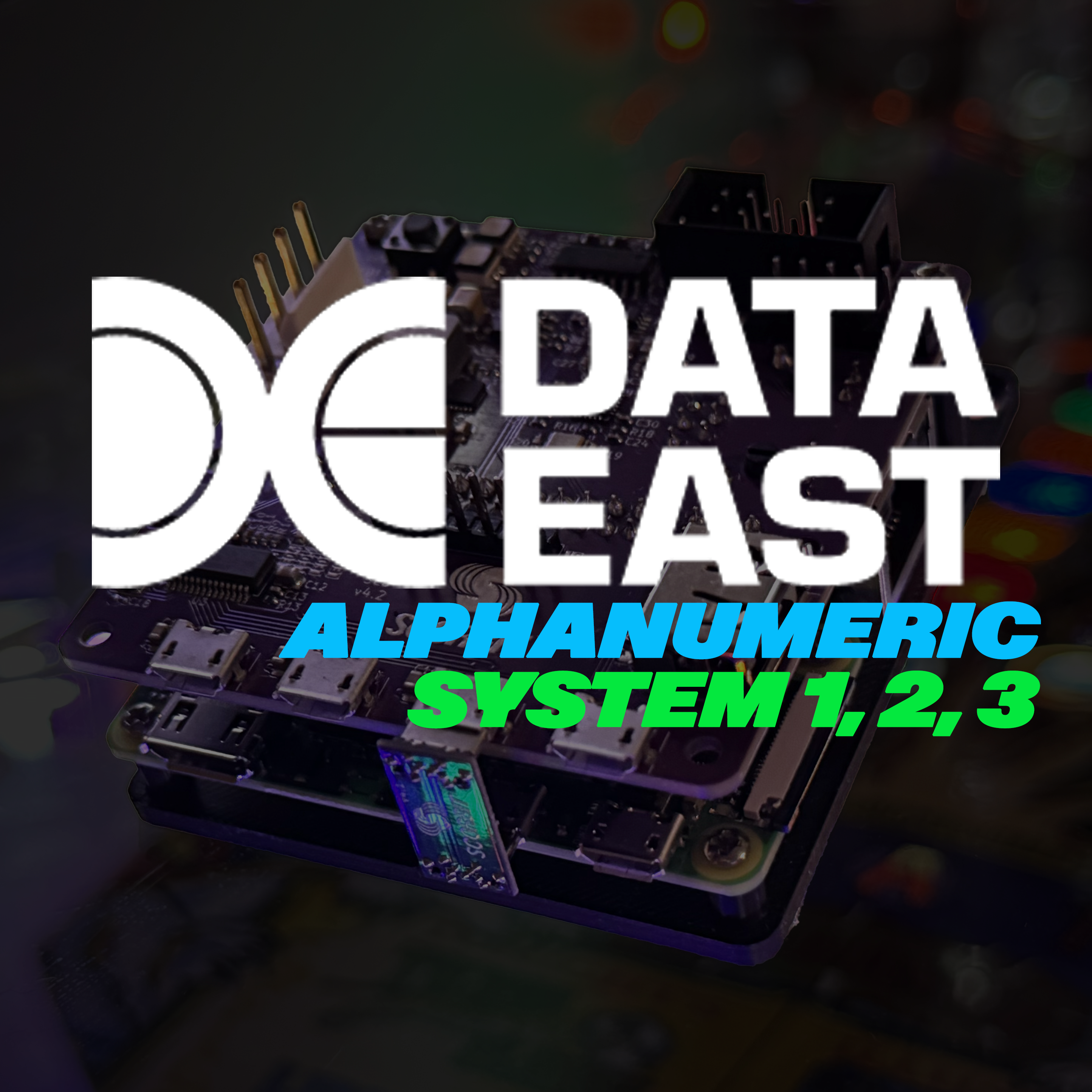 Scorbitron Kit for Data East System 1 2 3 Alphanumeric